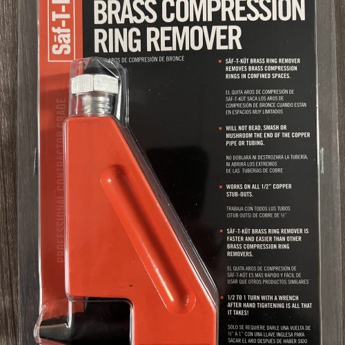 SafTKut Brass Compression Ring Remover